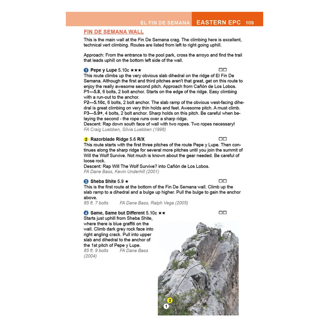 A Climber's Guide to El Potrero Chico, 4th Edition