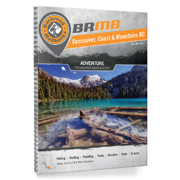 Vancouver, Coast & Mountains BC Backroad Mapbook