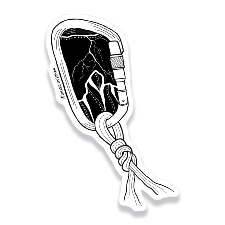 Carabiner Sticker