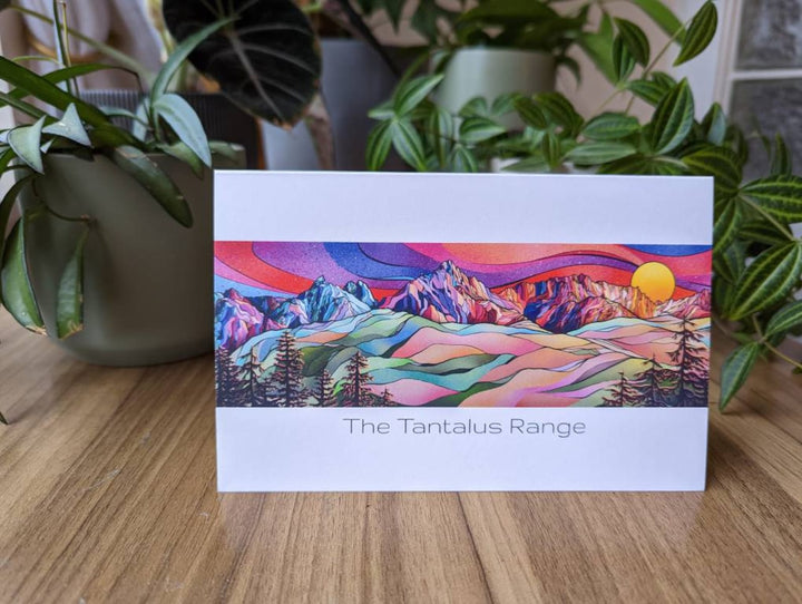 Tantalus Range Greeting Card