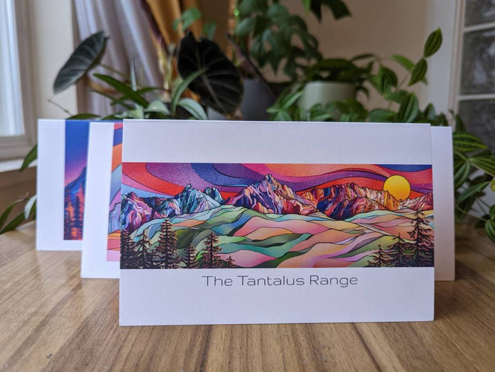 Tantalus Range Greeting Card