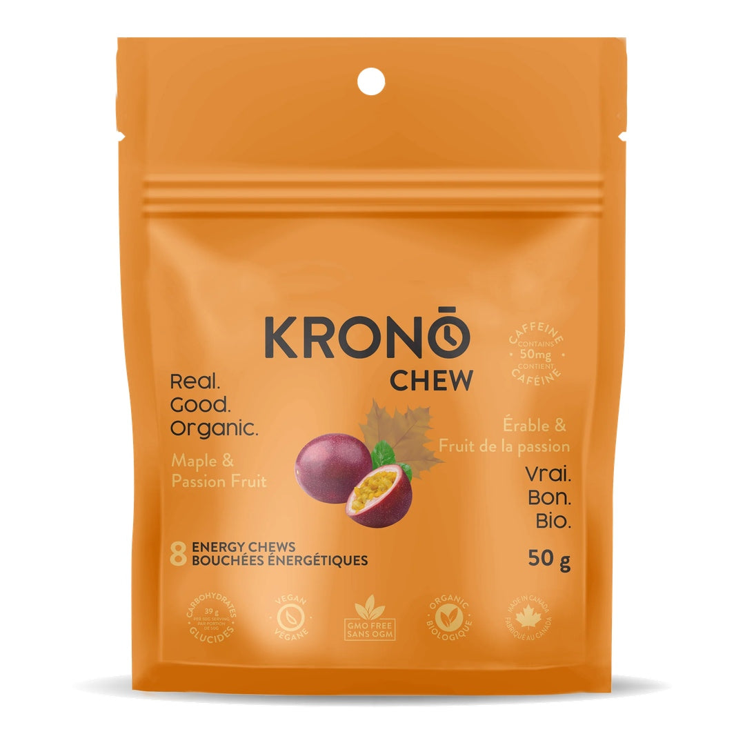 Maple Passion Fruit Caffeine Chews