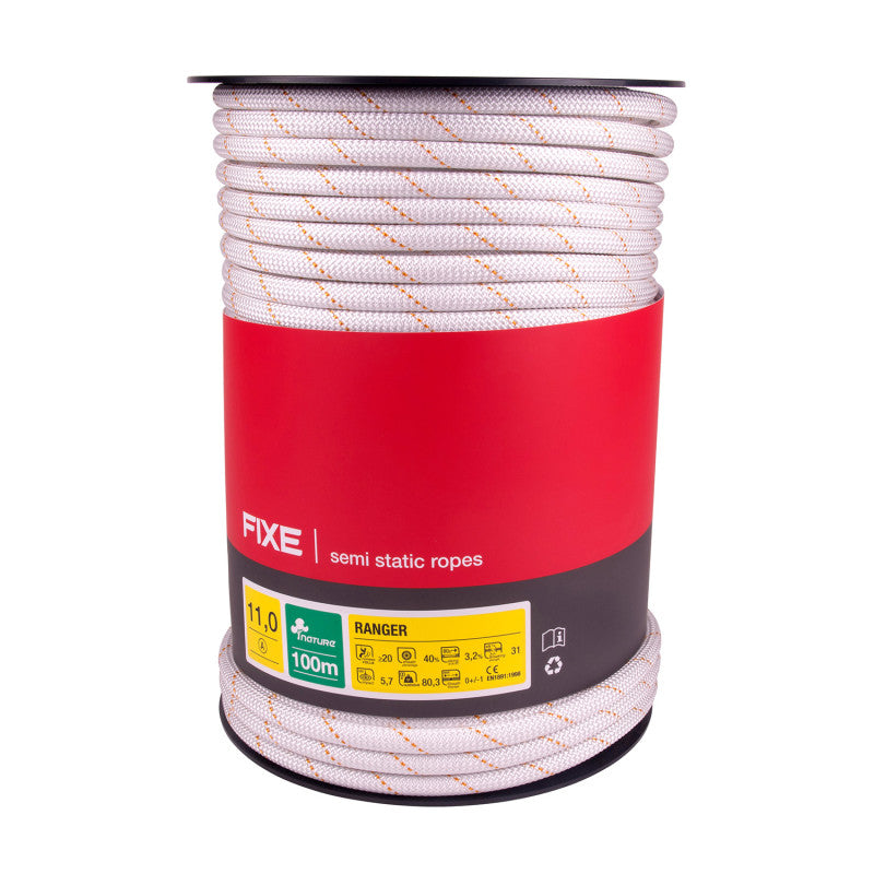 Power Ranger Ropes FIXE 11.0mm Rope Ranger Semi-Static Rope Full Spool – Climb On Equipment