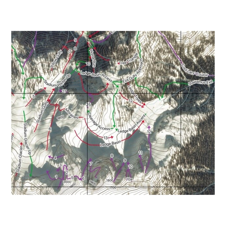 Sea to Sky Backcountry Map