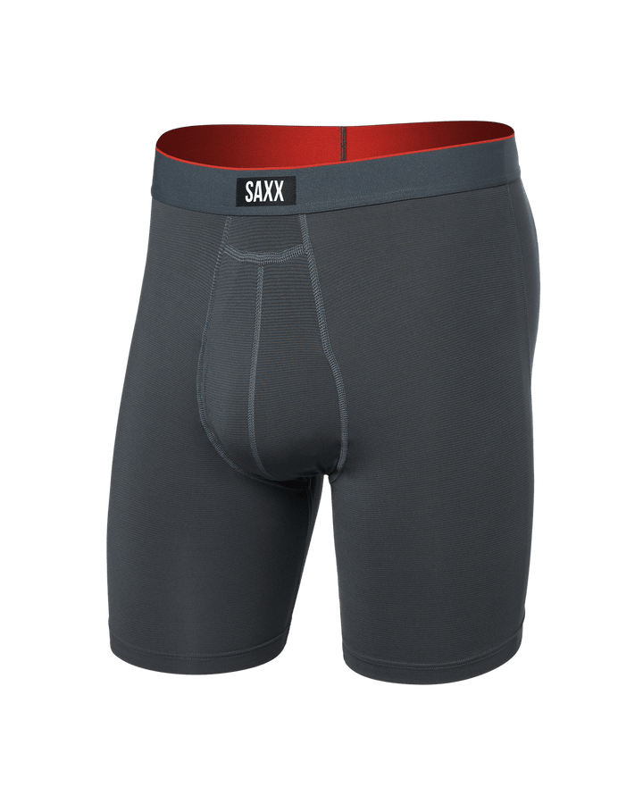 Multi-Sport Mesh Long Boxer Brief Fly