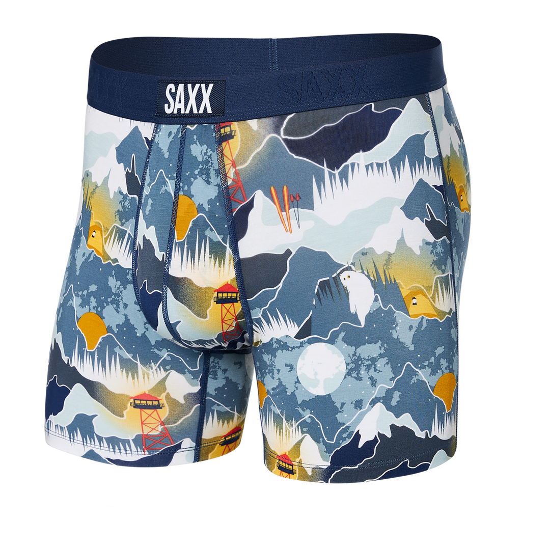 SAXX Ultra Super Soft Go Holiday Sweater 5 Inseam Boxer Briefs