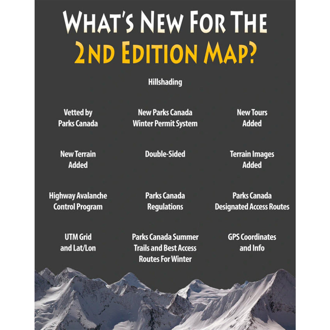 Rogers Pass Map, 2nd Edition