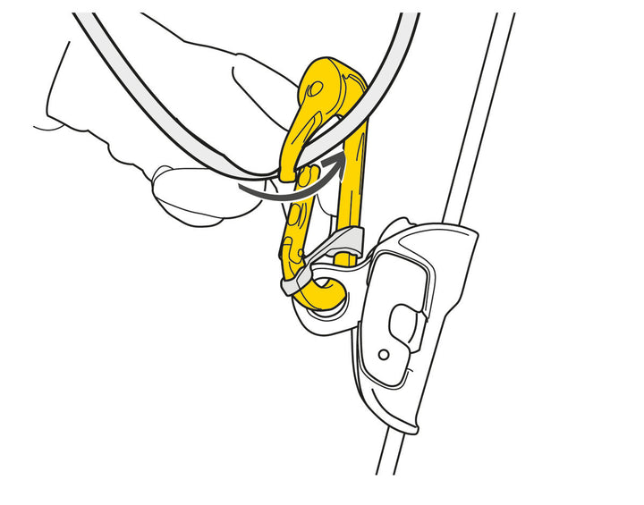 Rollclip A Pulley-Carabiner Triact Lock