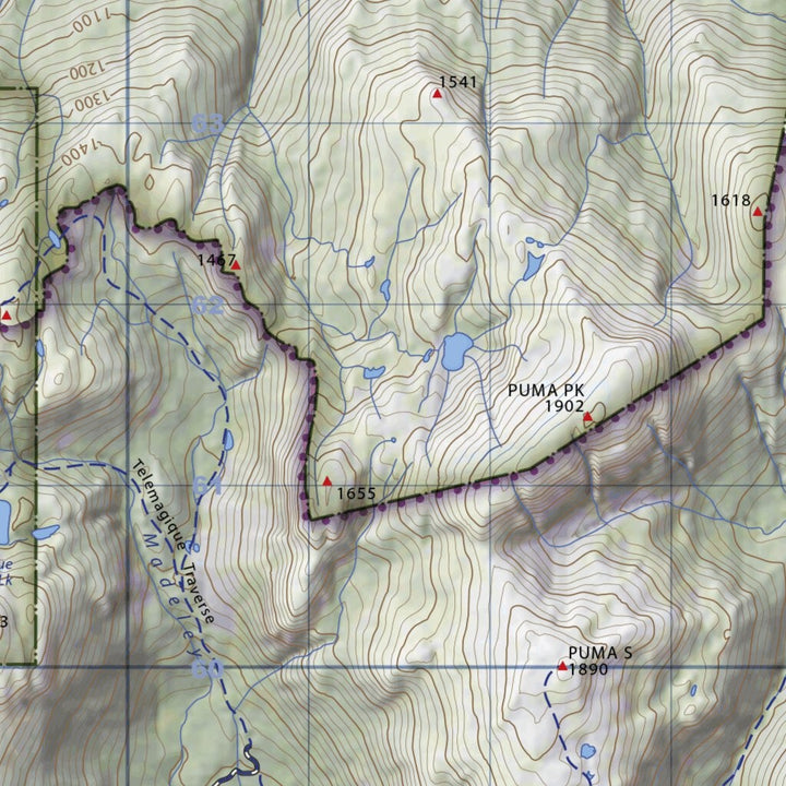 Callaghan Valley Area Map, 2nd Edition