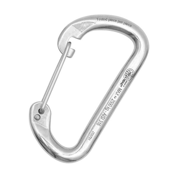 316 Stainless Wire Gate Carabiner