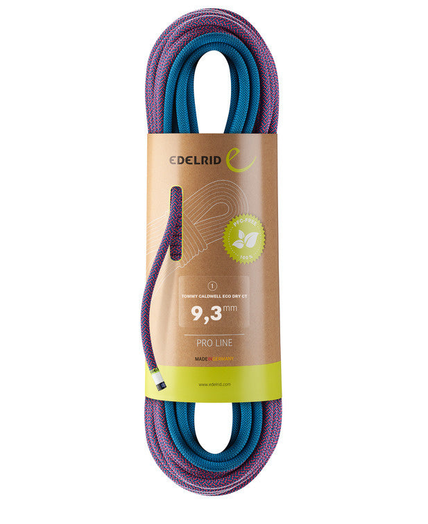 7/16 in Rope Dia, Blue/Green/Silver, Climbing Rope -  54ZE68