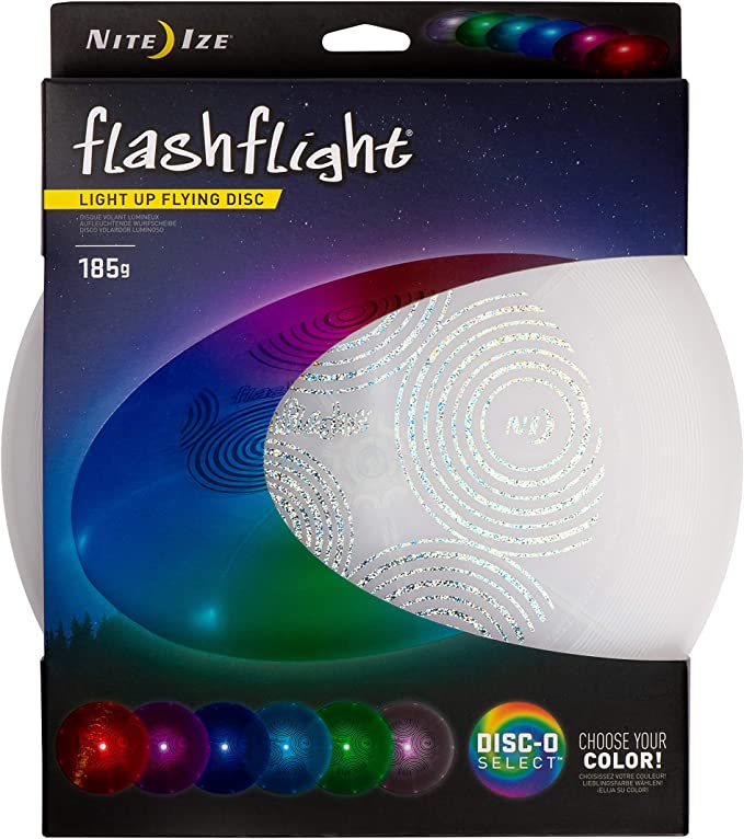 Flashflight Rechargeable Light Up Flying Disc