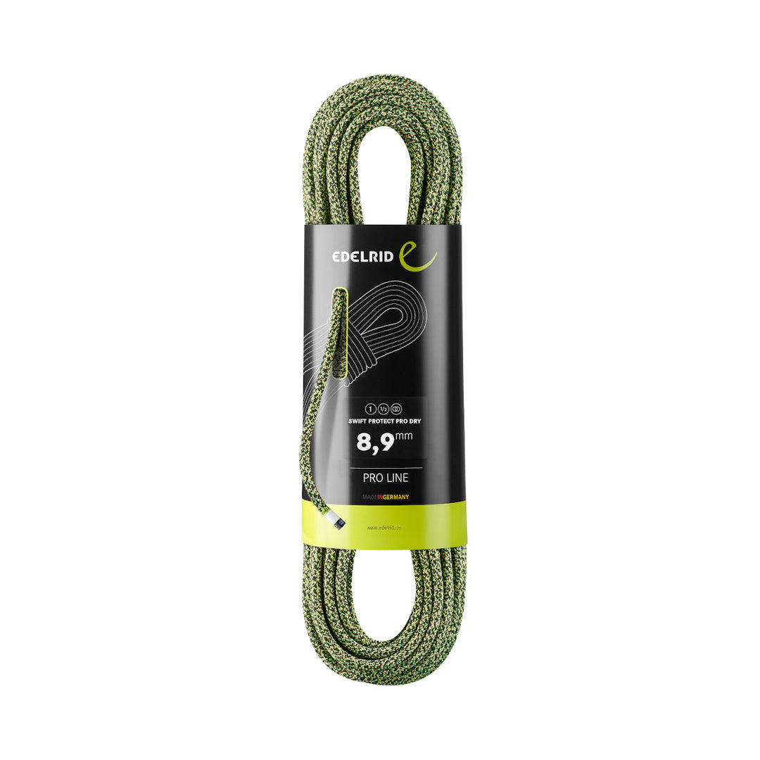 Climbing Rope: 7/16 in Rope Dia, Blue/Green/Silver, 150 ft Rope Lg, 603 lb  Working Load Limit