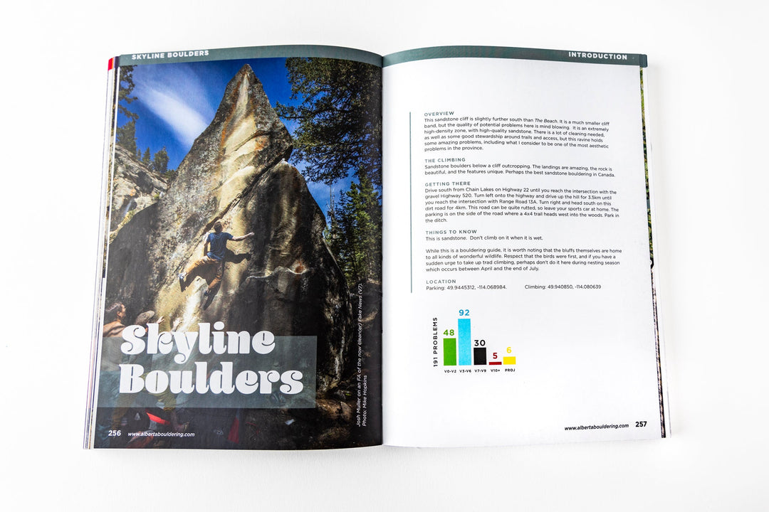 Alberta Bouldering Guidebook
