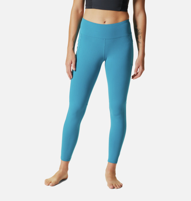 Buy Indo Fab Women and Girls Slim Fit Ankle Length Leggings (L, Teal Green)  at