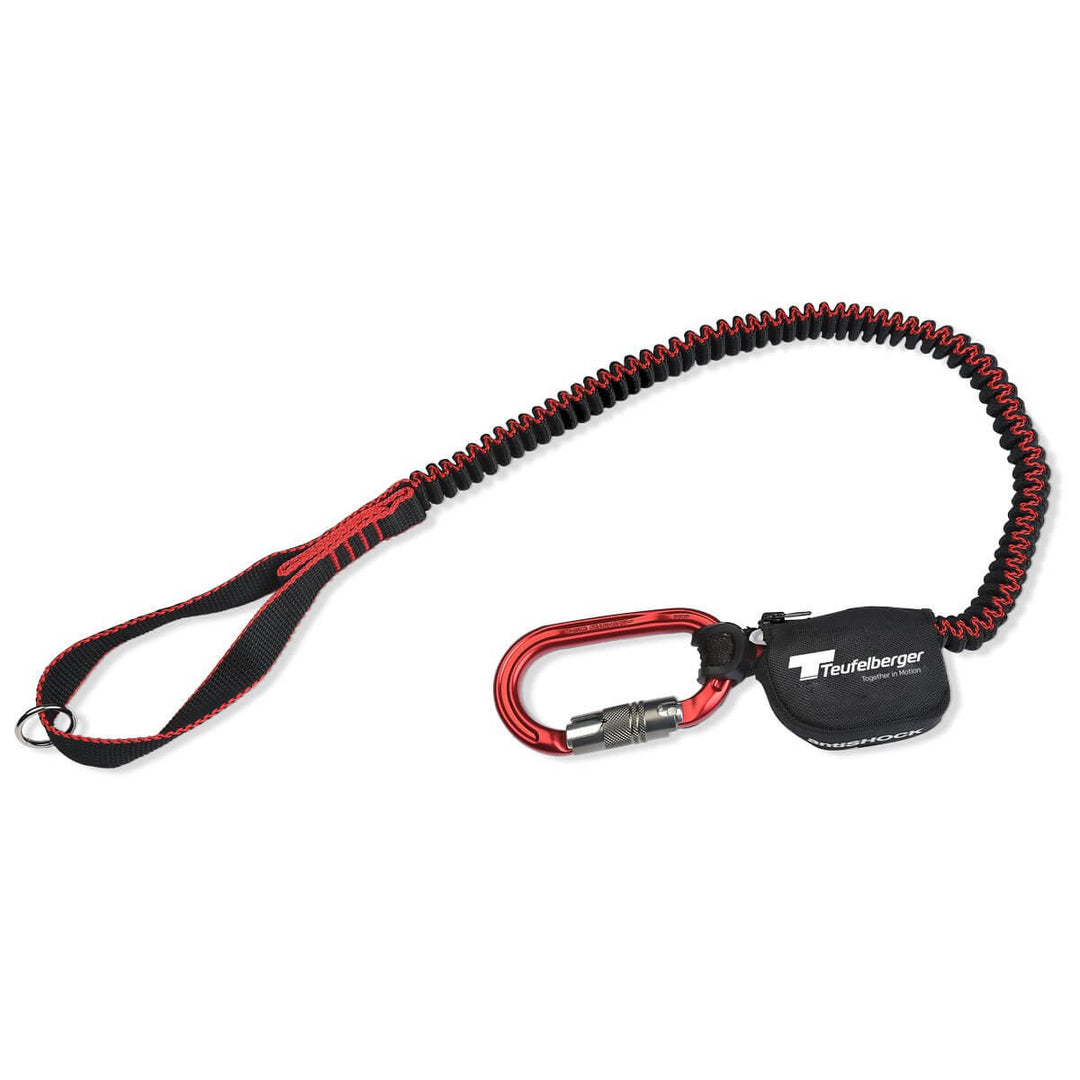 Anti-Shock Chainsaw Lanyard with Ring Attachment