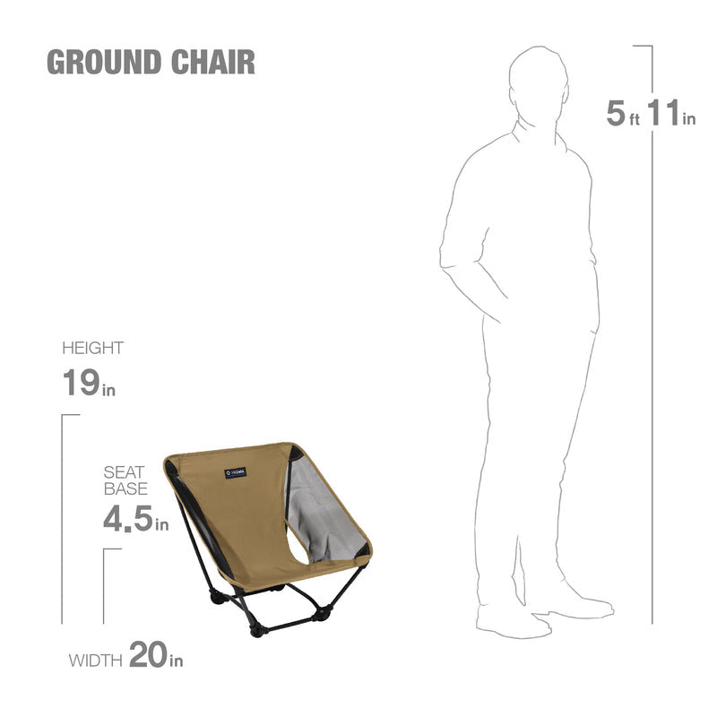 Helinox Ground Chair – Climb On Equipment