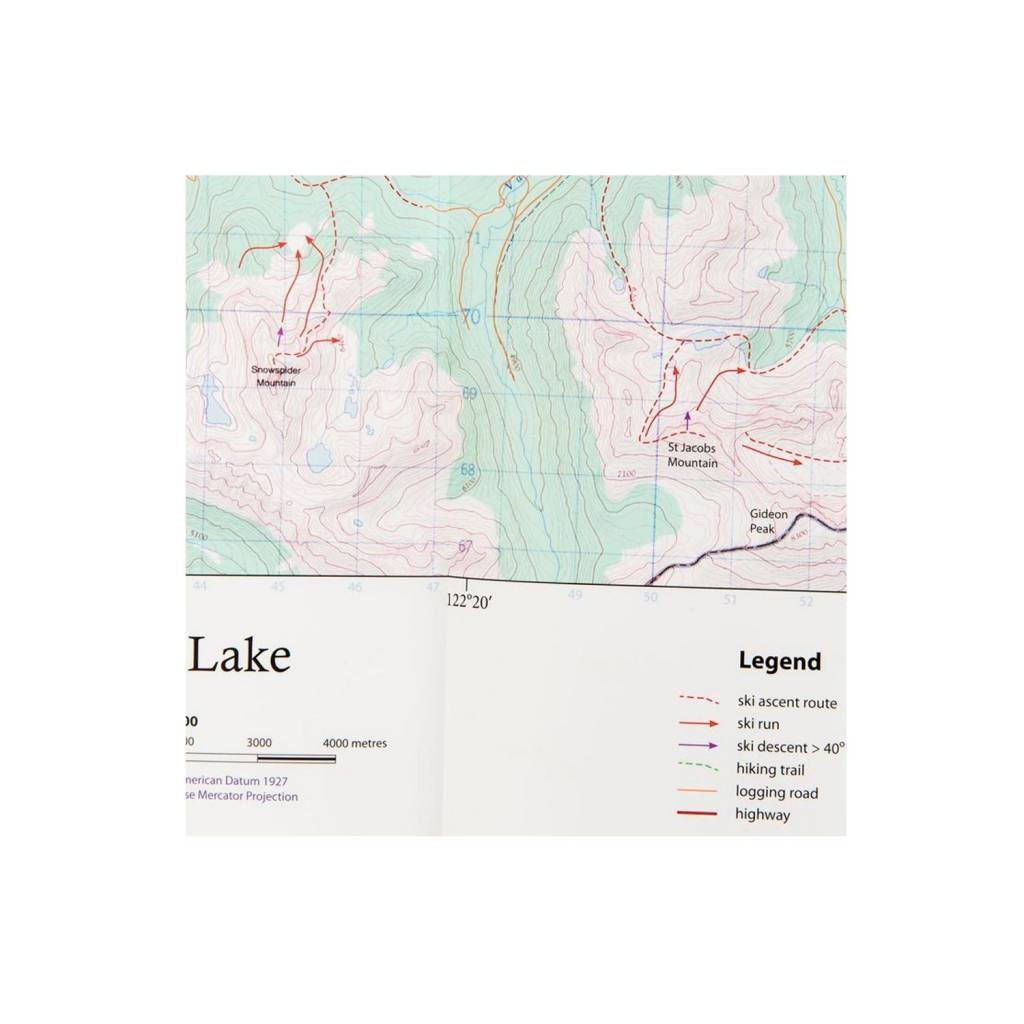 Duffey Lake Map