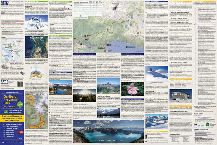 Garibaldi Park BC Map, 5th Edition