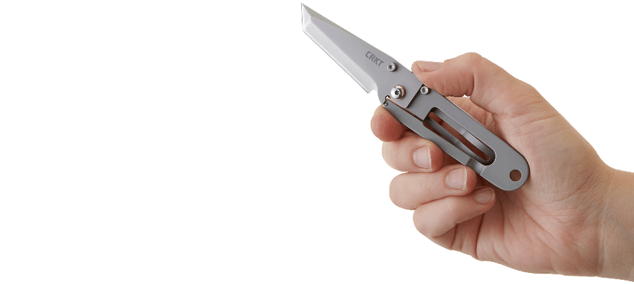 K.I.S.S. Serrated Folding Knife