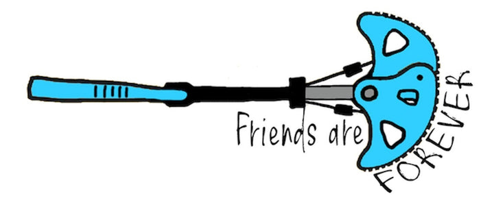 Friends Are Forever Sticker