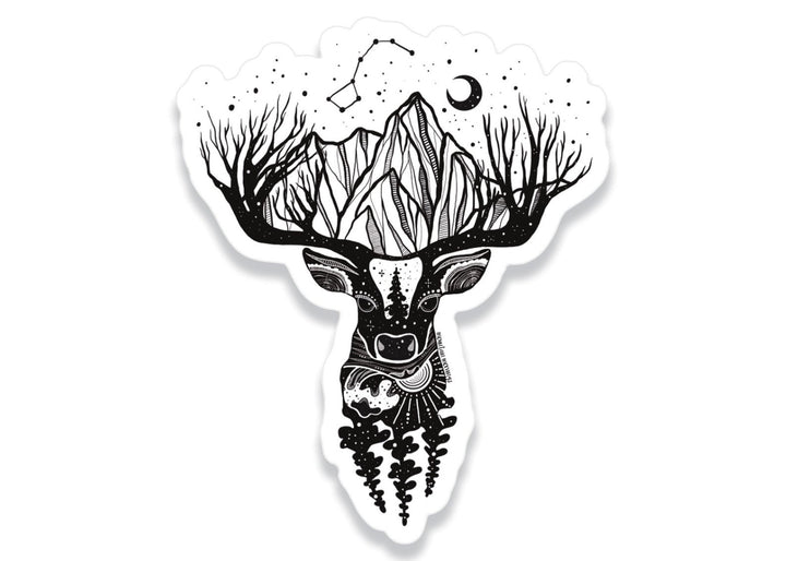 Deer Sticker