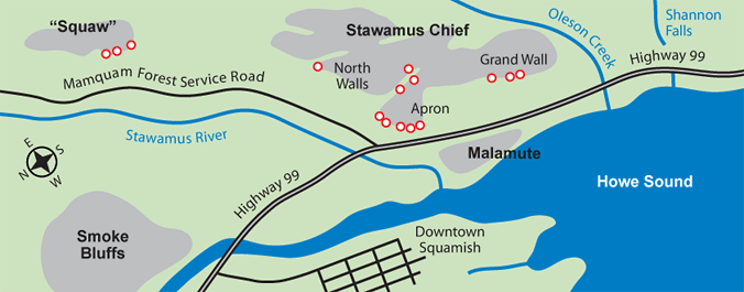 Squamish Multi-Pitch Routes